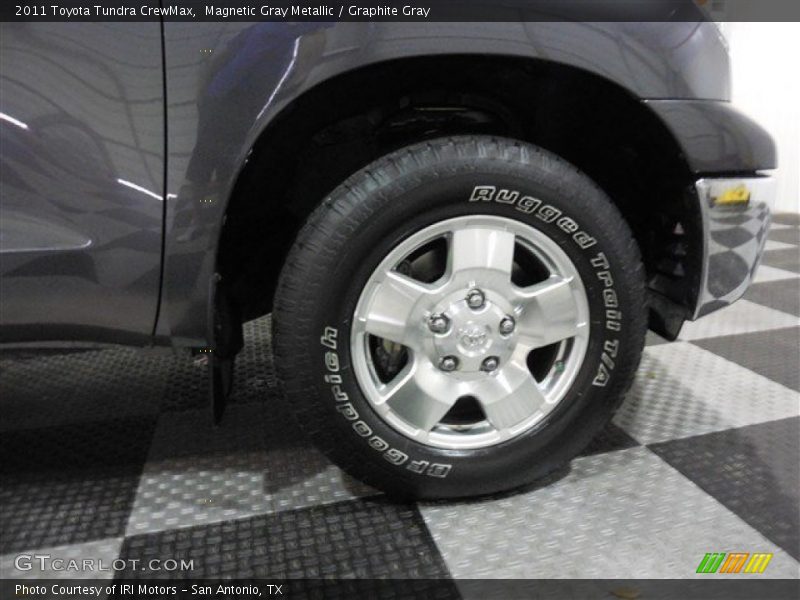 Magnetic Gray Metallic / Graphite Gray 2011 Toyota Tundra CrewMax