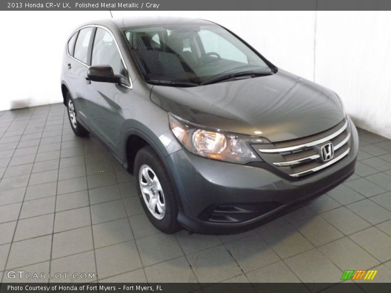 Polished Metal Metallic / Gray 2013 Honda CR-V LX