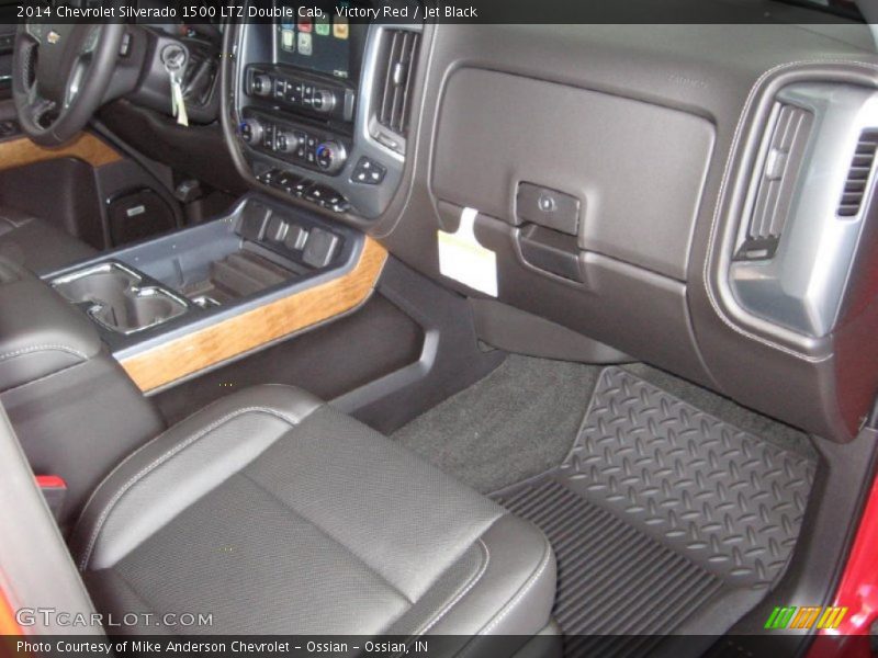 Victory Red / Jet Black 2014 Chevrolet Silverado 1500 LTZ Double Cab