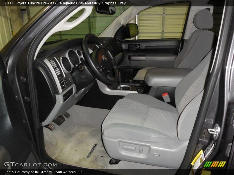 Magnetic Gray Metallic / Graphite Gray 2011 Toyota Tundra CrewMax