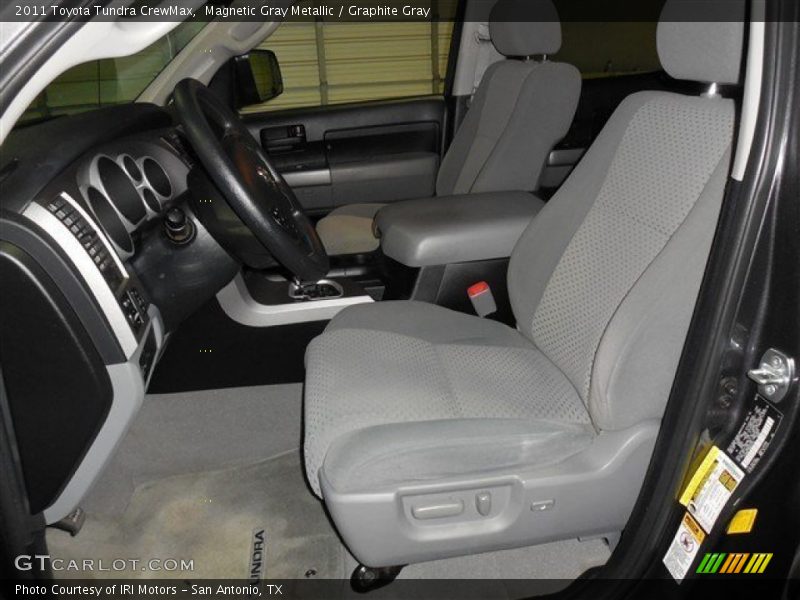 Magnetic Gray Metallic / Graphite Gray 2011 Toyota Tundra CrewMax