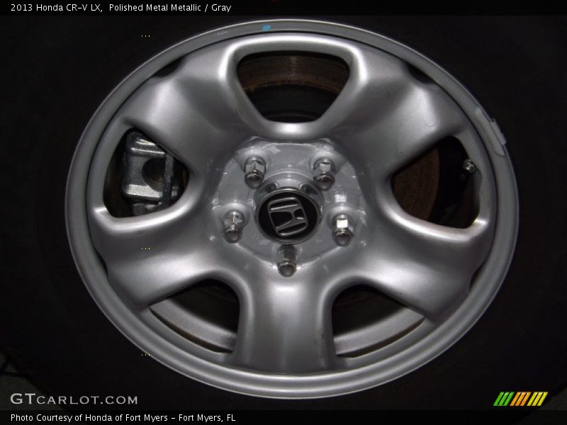 Polished Metal Metallic / Gray 2013 Honda CR-V LX