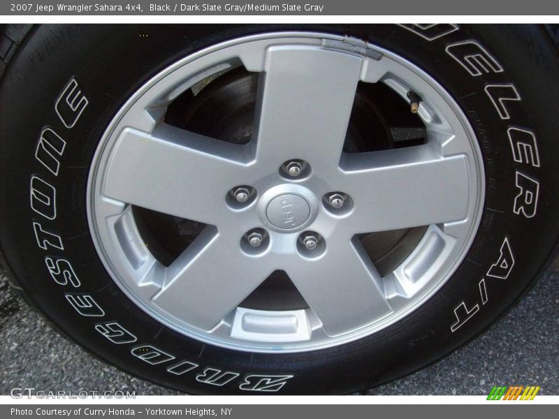Black / Dark Slate Gray/Medium Slate Gray 2007 Jeep Wrangler Sahara 4x4