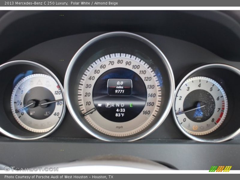 Polar White / Almond Beige 2013 Mercedes-Benz C 250 Luxury