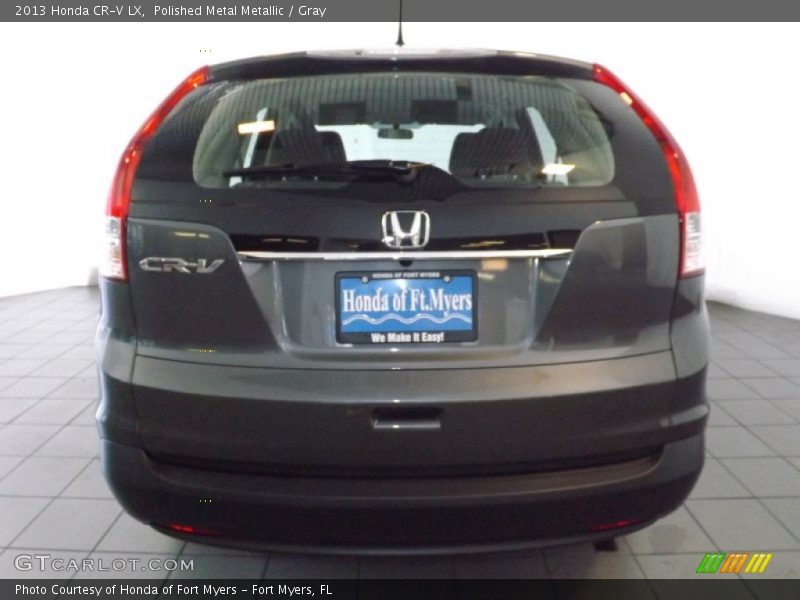 Polished Metal Metallic / Gray 2013 Honda CR-V LX