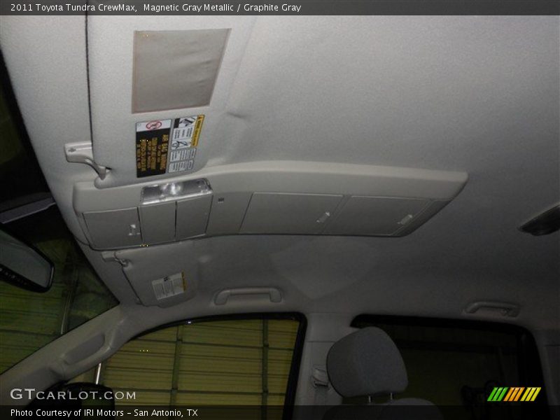 Magnetic Gray Metallic / Graphite Gray 2011 Toyota Tundra CrewMax