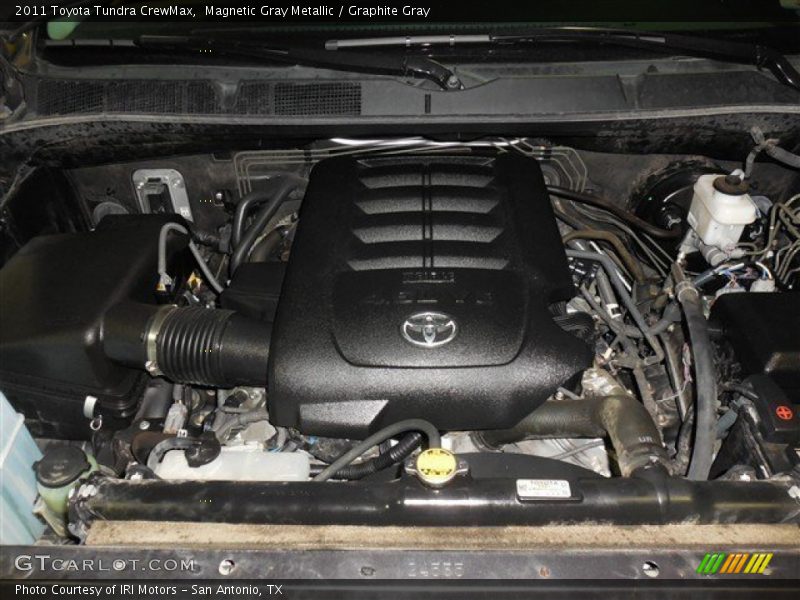 Magnetic Gray Metallic / Graphite Gray 2011 Toyota Tundra CrewMax