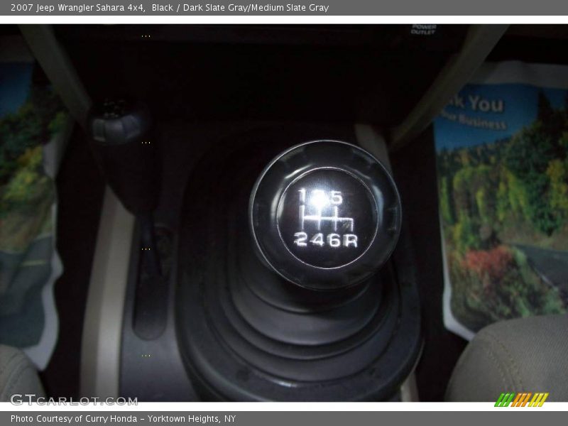 Black / Dark Slate Gray/Medium Slate Gray 2007 Jeep Wrangler Sahara 4x4