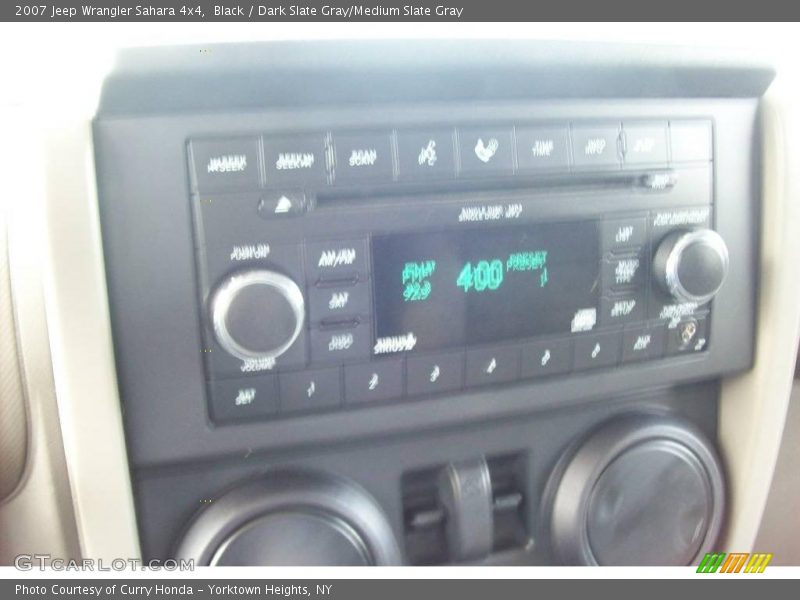 Black / Dark Slate Gray/Medium Slate Gray 2007 Jeep Wrangler Sahara 4x4