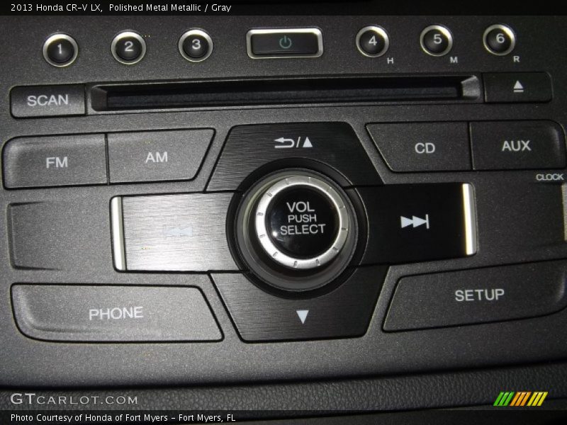 Polished Metal Metallic / Gray 2013 Honda CR-V LX