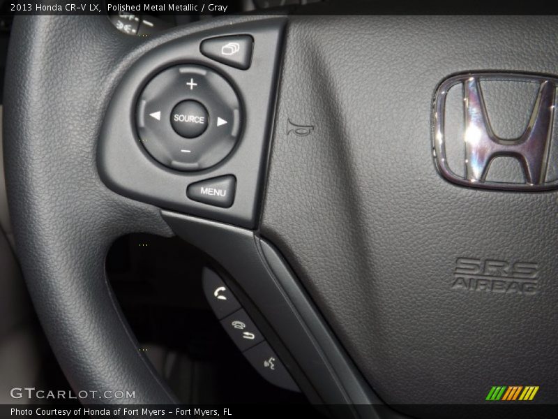 Polished Metal Metallic / Gray 2013 Honda CR-V LX