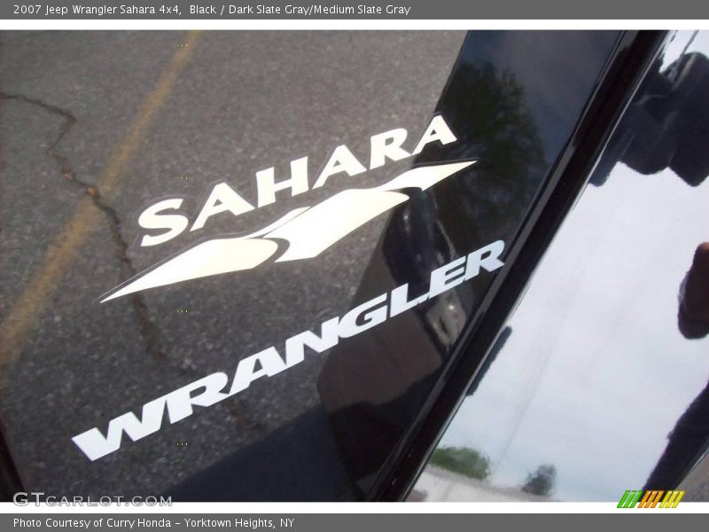 Black / Dark Slate Gray/Medium Slate Gray 2007 Jeep Wrangler Sahara 4x4