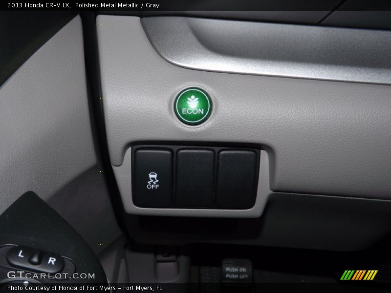 Polished Metal Metallic / Gray 2013 Honda CR-V LX