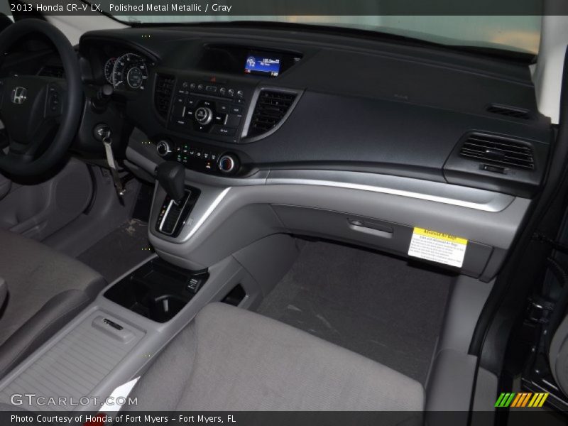 Polished Metal Metallic / Gray 2013 Honda CR-V LX