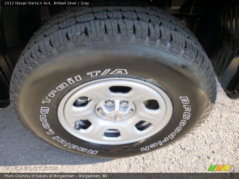 Brilliant Silver / Gray 2013 Nissan Xterra X 4x4
