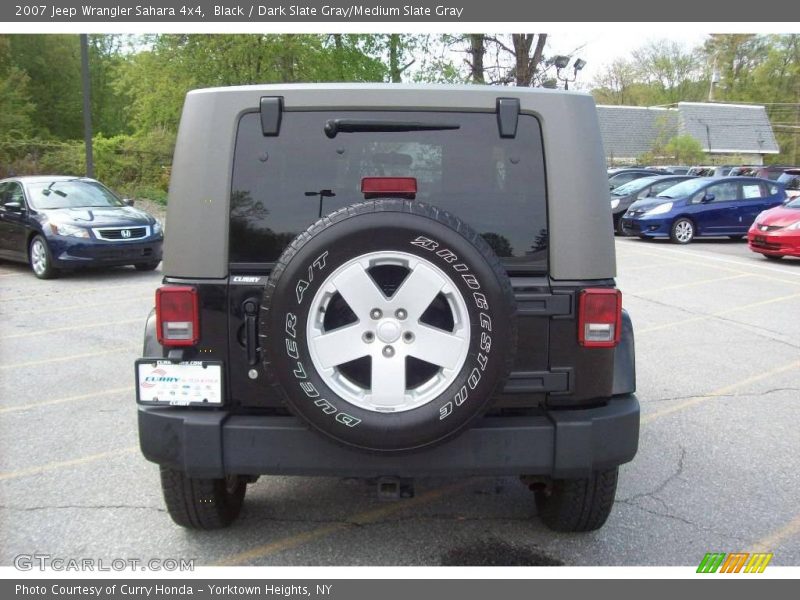 Black / Dark Slate Gray/Medium Slate Gray 2007 Jeep Wrangler Sahara 4x4