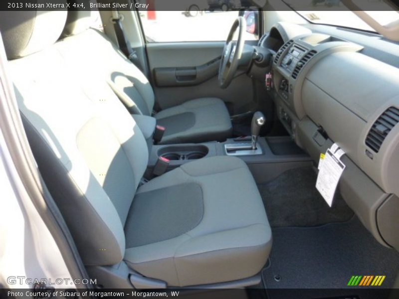 Brilliant Silver / Gray 2013 Nissan Xterra X 4x4