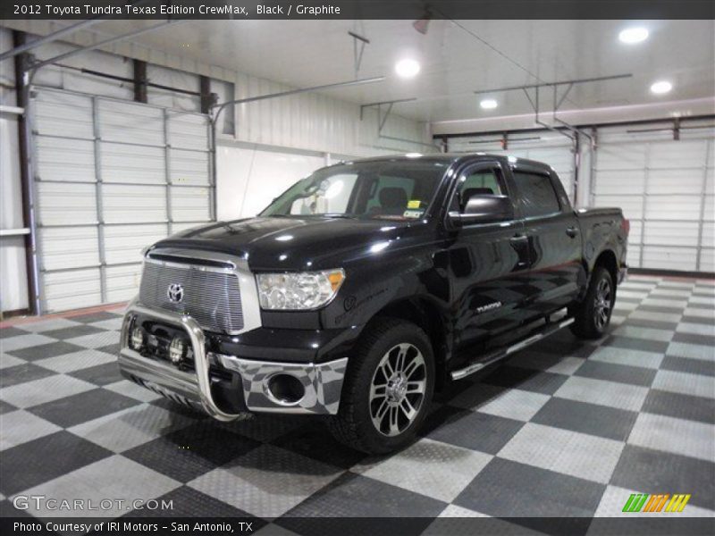 Black / Graphite 2012 Toyota Tundra Texas Edition CrewMax