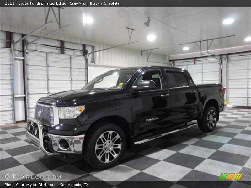 Black / Graphite 2012 Toyota Tundra Texas Edition CrewMax