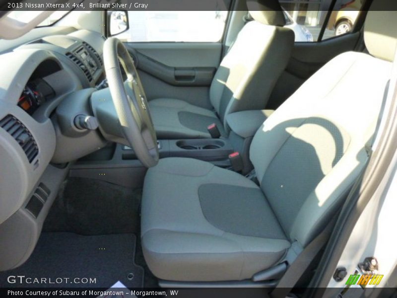 Brilliant Silver / Gray 2013 Nissan Xterra X 4x4
