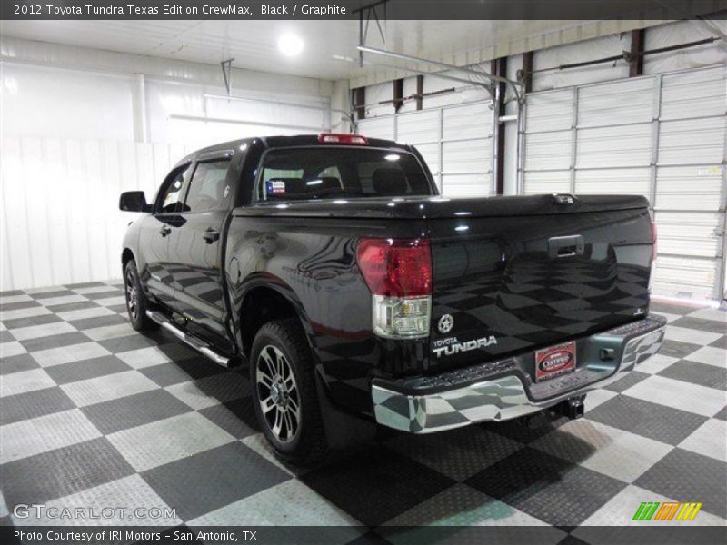 Black / Graphite 2012 Toyota Tundra Texas Edition CrewMax