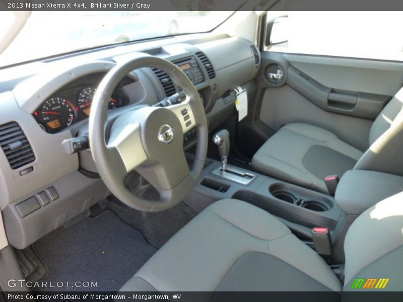 Brilliant Silver / Gray 2013 Nissan Xterra X 4x4