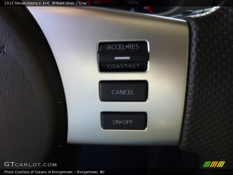 Brilliant Silver / Gray 2013 Nissan Xterra X 4x4
