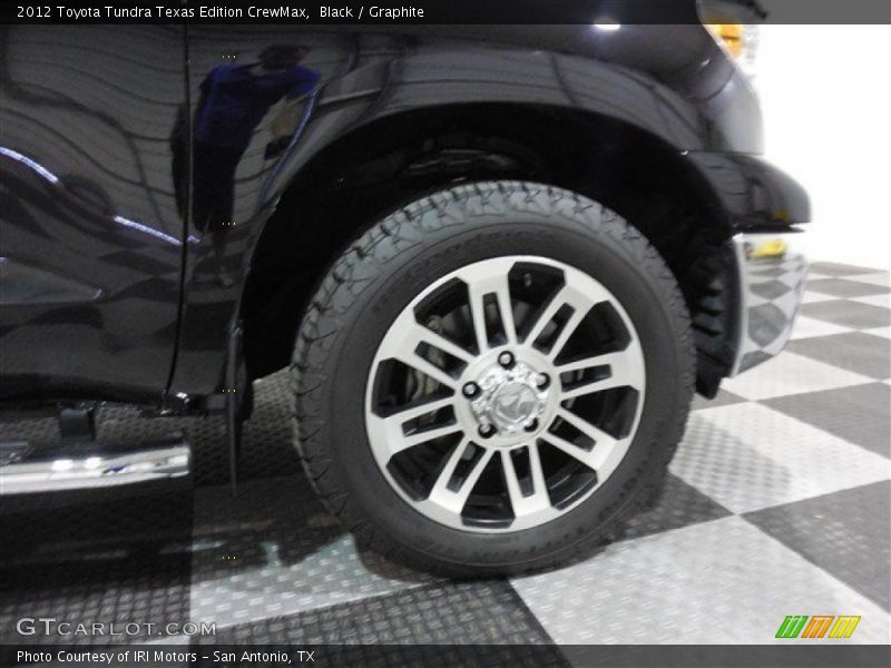 Black / Graphite 2012 Toyota Tundra Texas Edition CrewMax