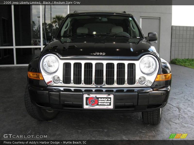 Black / Medium Slate Gray 2006 Jeep Liberty Limited