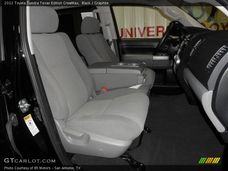 Black / Graphite 2012 Toyota Tundra Texas Edition CrewMax
