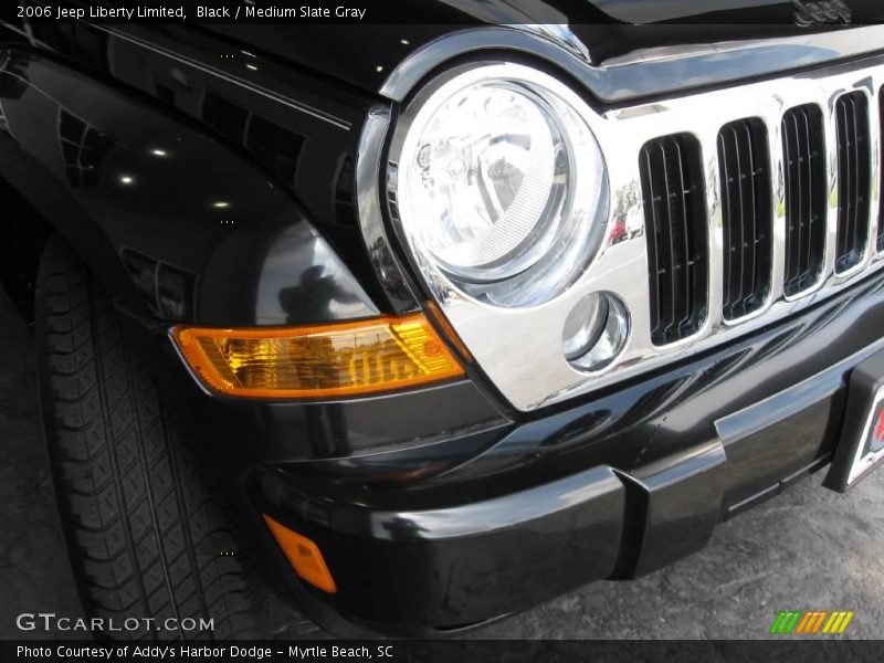 Black / Medium Slate Gray 2006 Jeep Liberty Limited