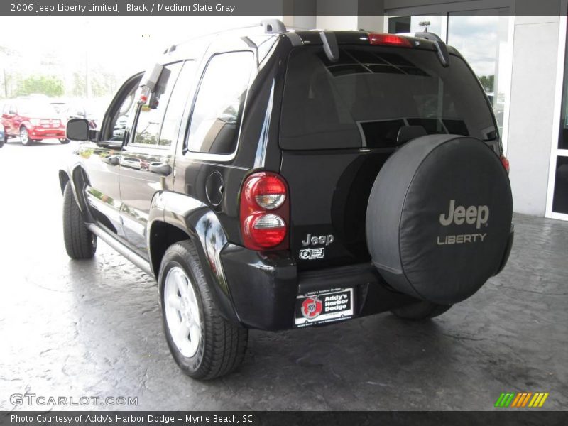 Black / Medium Slate Gray 2006 Jeep Liberty Limited