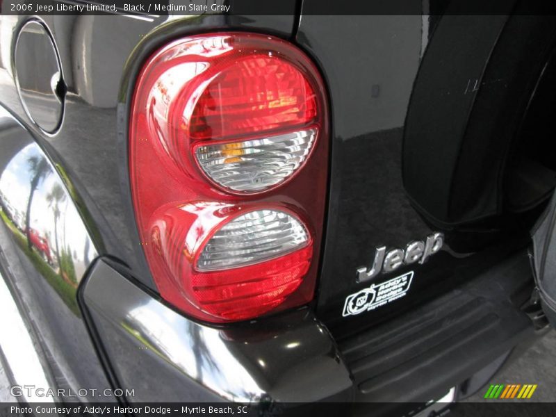 Black / Medium Slate Gray 2006 Jeep Liberty Limited