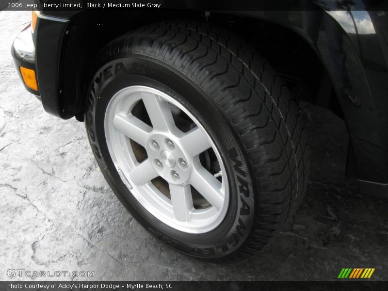 Black / Medium Slate Gray 2006 Jeep Liberty Limited