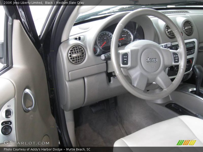 Black / Medium Slate Gray 2006 Jeep Liberty Limited
