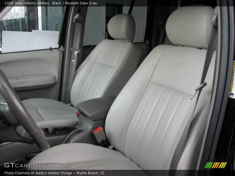 Black / Medium Slate Gray 2006 Jeep Liberty Limited