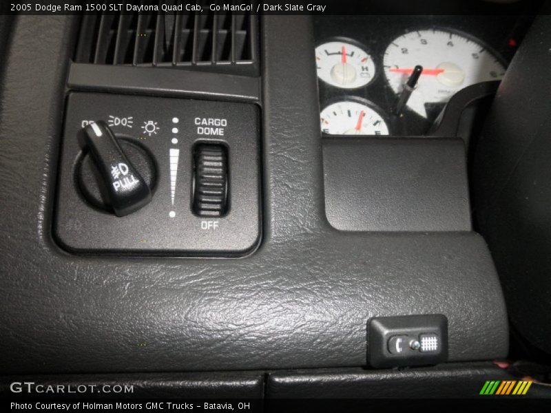 Go ManGo! / Dark Slate Gray 2005 Dodge Ram 1500 SLT Daytona Quad Cab