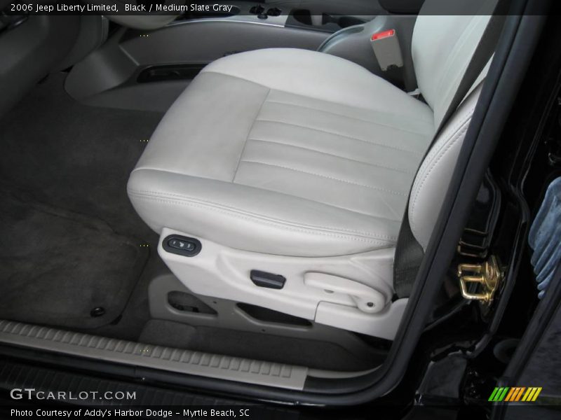 Black / Medium Slate Gray 2006 Jeep Liberty Limited