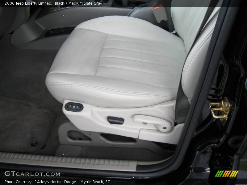 Black / Medium Slate Gray 2006 Jeep Liberty Limited