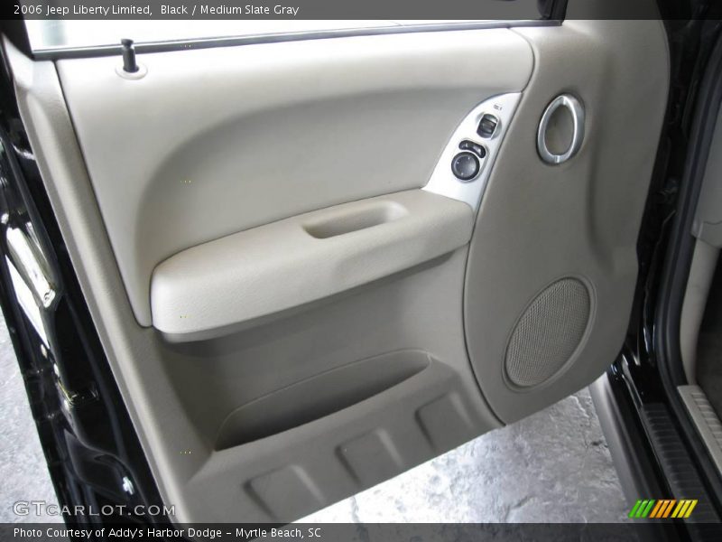 Black / Medium Slate Gray 2006 Jeep Liberty Limited