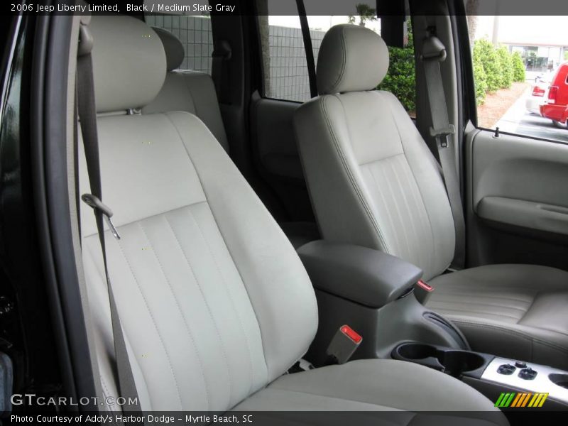 Black / Medium Slate Gray 2006 Jeep Liberty Limited