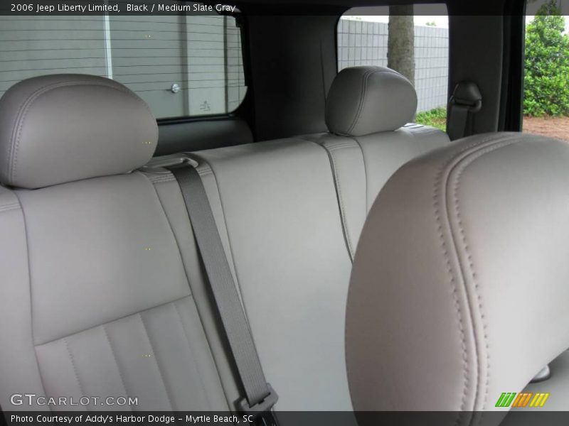 Black / Medium Slate Gray 2006 Jeep Liberty Limited