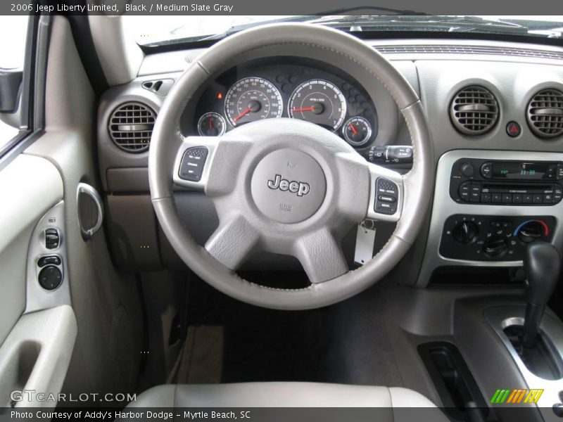 Black / Medium Slate Gray 2006 Jeep Liberty Limited