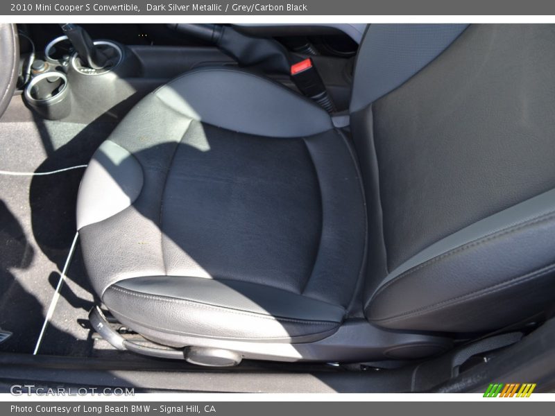 Dark Silver Metallic / Grey/Carbon Black 2010 Mini Cooper S Convertible