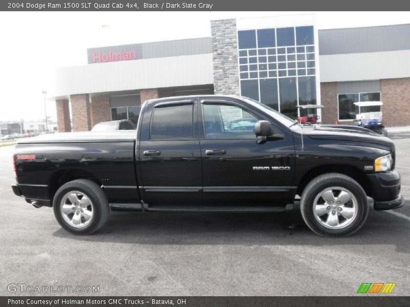 Black / Dark Slate Gray 2004 Dodge Ram 1500 SLT Quad Cab 4x4