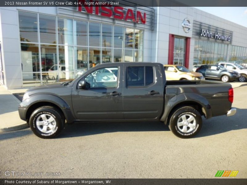 Night Armor / Steel 2013 Nissan Frontier SV V6 Crew Cab 4x4