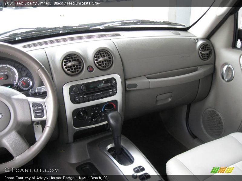 Black / Medium Slate Gray 2006 Jeep Liberty Limited