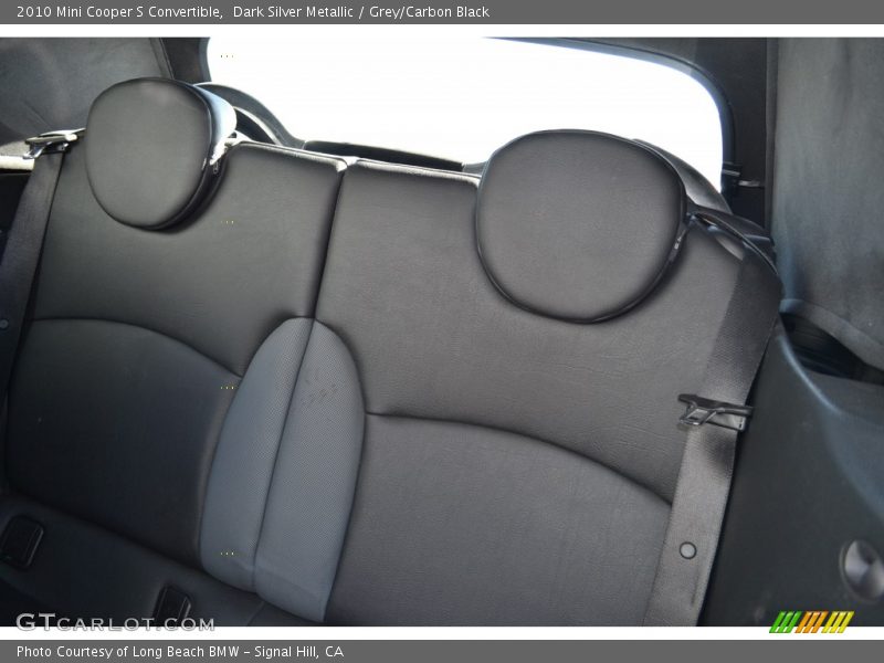 Dark Silver Metallic / Grey/Carbon Black 2010 Mini Cooper S Convertible