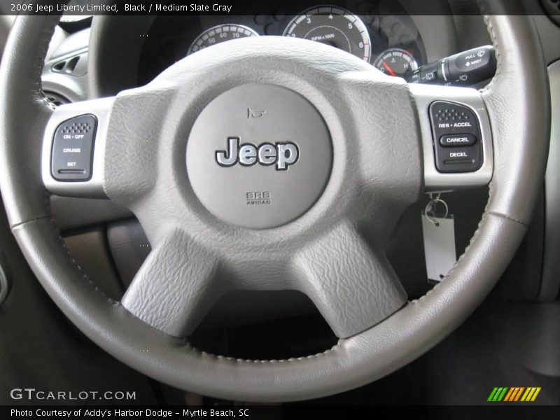 Black / Medium Slate Gray 2006 Jeep Liberty Limited