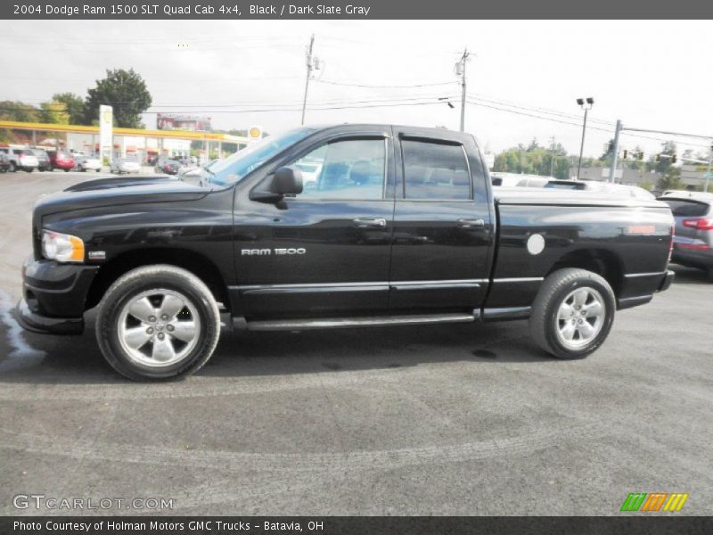 Black / Dark Slate Gray 2004 Dodge Ram 1500 SLT Quad Cab 4x4